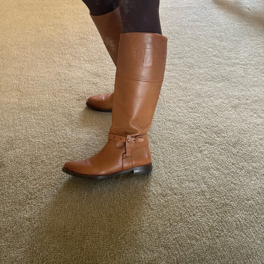 RALPH LAUREN COLLECTION Riding Boots 👢 Made in Italy Size 8.5